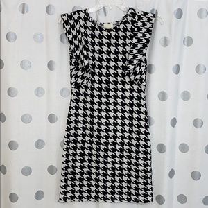 Black & White Houndstooth Dress Alabama Game Day